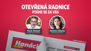 Otevřená radnice: Co říkáte na květinovou výzdobu sloupu?