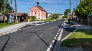 Z Uničova do Dlouhé Loučky po nové silnici, stála 66 milionů