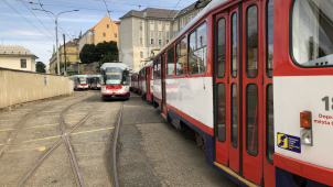 Dopravní podnik během podzimní etapy Flory posílí tramvaje