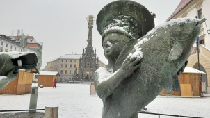 Hanou zasypal sníh, pár dnů by mohl vydržet