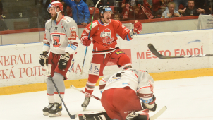 Hokejisté HC Olomouc zvítězili nad Libercem