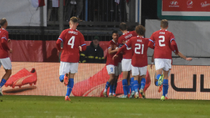 Útočník SK Sigma Chytil dal hattrick v národním týmu