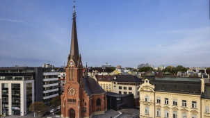 Červený kostel je po rekonstrukci nejhezčí částí třídy Svobody