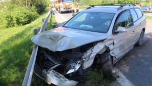 Další problémy na dálnici. Dvě nehody na stejném místě