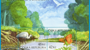 Česká pošta vydala známky s motivy Litovelského Pomoraví