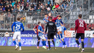 Fotbalisté SK Sigma Olomouc prohráli se Spartou