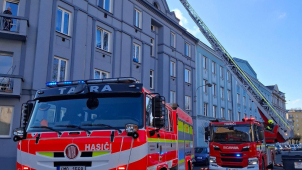 Silný vichr si vynutil třiatřicet výjezdů hasičů