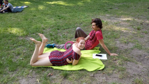 FOTO: Bezručovými sady zněla hudba a voněly hot dogy