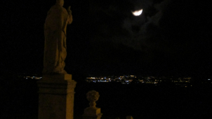 Olomoučané sledovali unikátní zatmění Měsíce