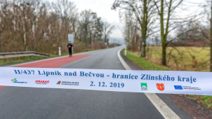 Silnice z Lipníku směrem na Zlínský kraj je průjezdná