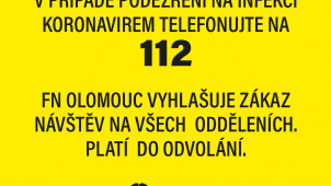 Fakultka zakázala návštěvy a zřídila speciální čekárnu