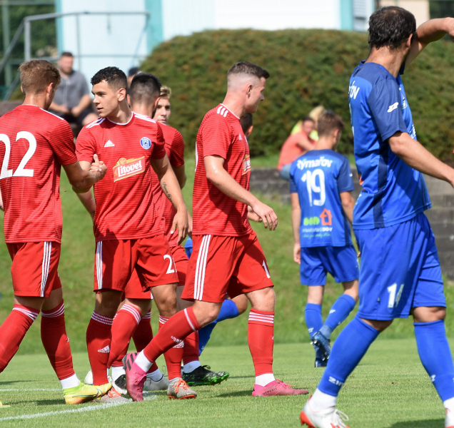 Béčko SK Sigma si zastřílelo proti Rýmařovu