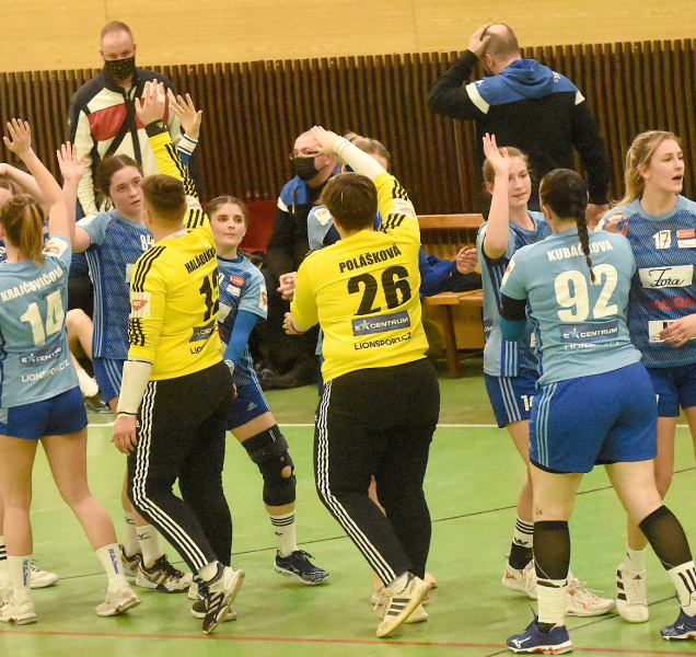 Házenkářky DHK Zora nedaly Prešovu šanci