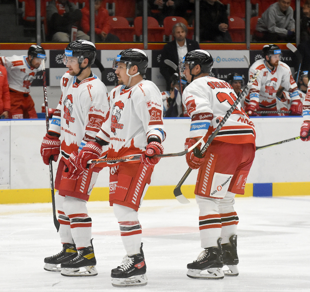Hokejisté HC Olomouc na jihu zabodovali