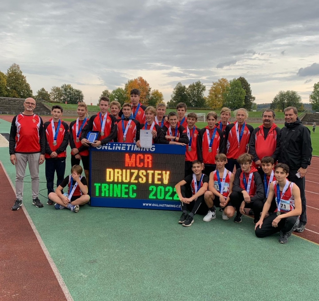 Starší žáci získali stříbrnou medaili na šampionátu družstev