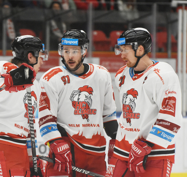 Hokejisté HC Olomouc vyhráli v Kladně