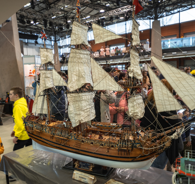 Premiéra obří plachetnice i parní vlak. For Model vám zaplní diář