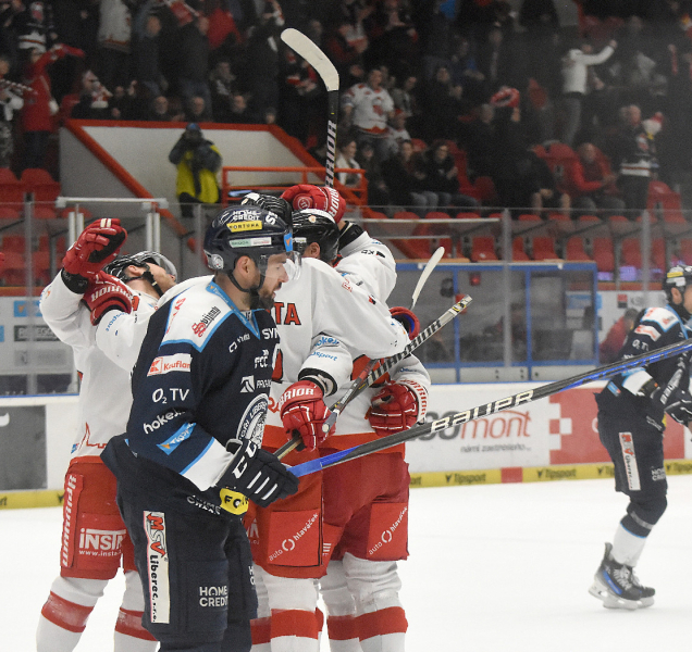 Hokejisté HC Olomouc podlehli Liberci
