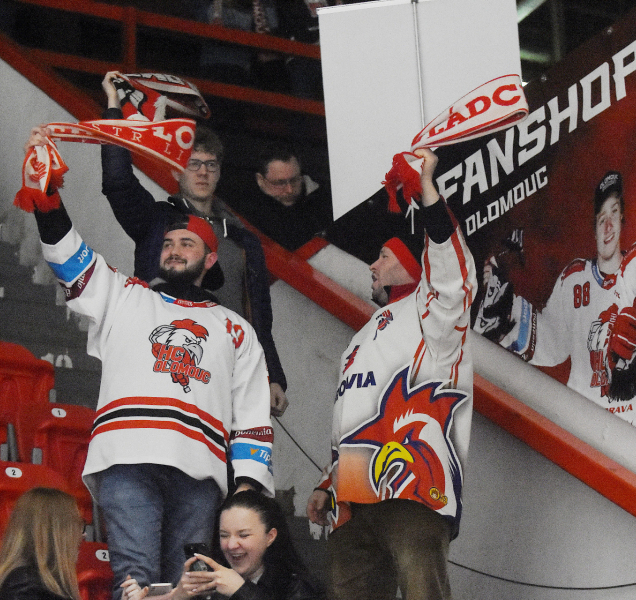 Hokejisté HC Olomouc vyhráli v Liberci