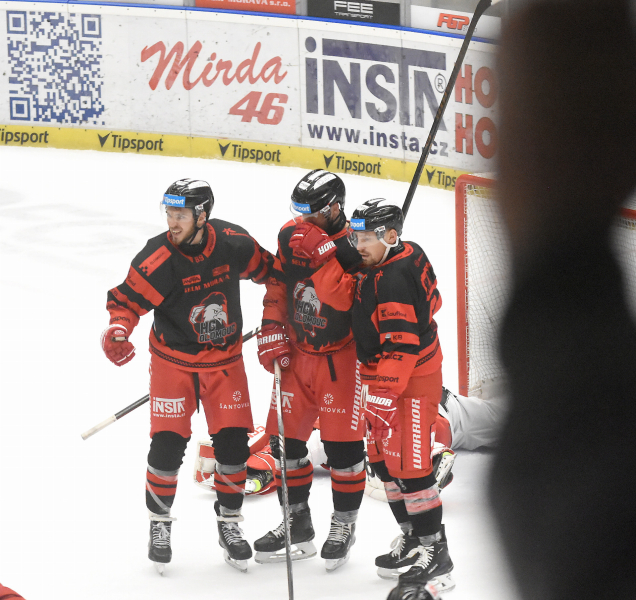 Hokejisté HC Olomouc neměli s Hradcem problém
