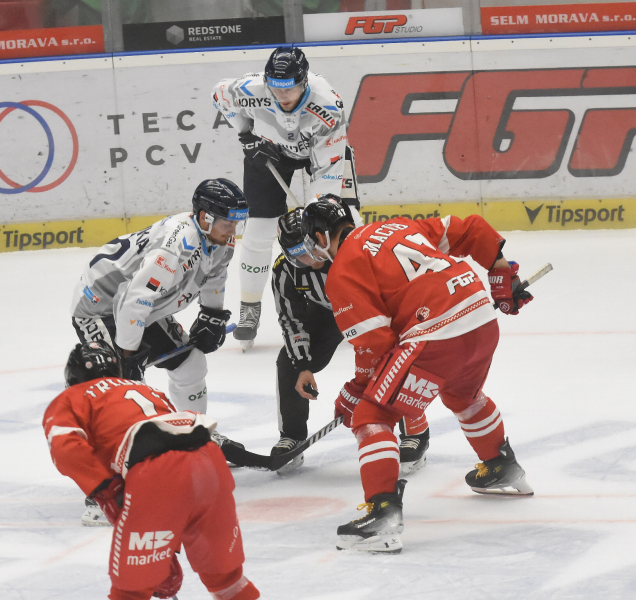 Hokejisté HC Olomouc prohráli v Českých Budějovicích