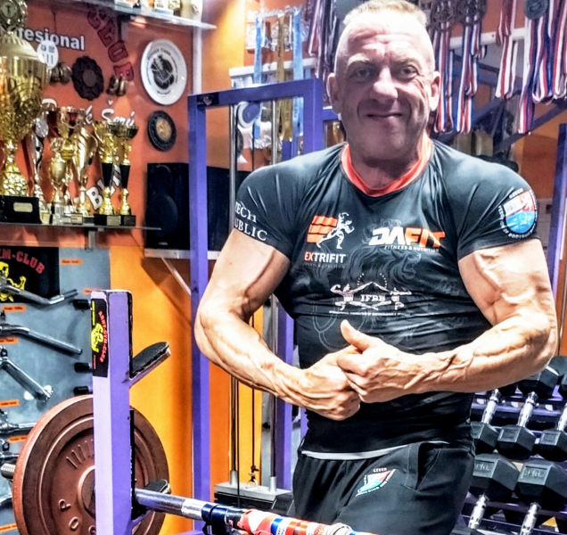 Český reprezentant v kulturistice Patrik Šerý získal devatenáct medailí