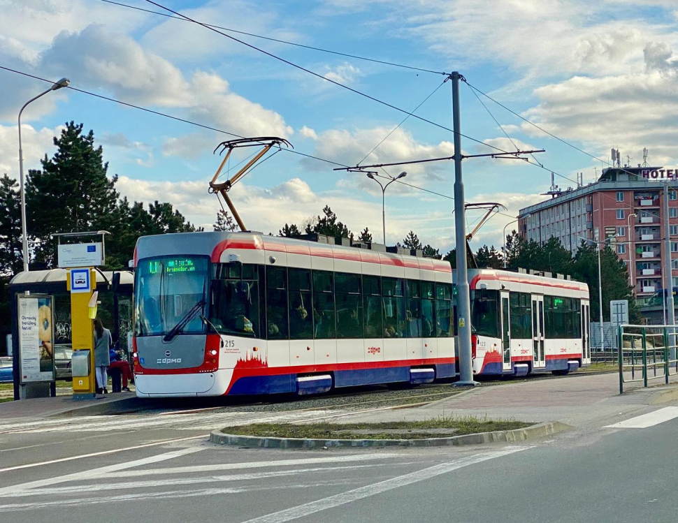 Výluka tramvajového provozu Okresní soud – Tržnice