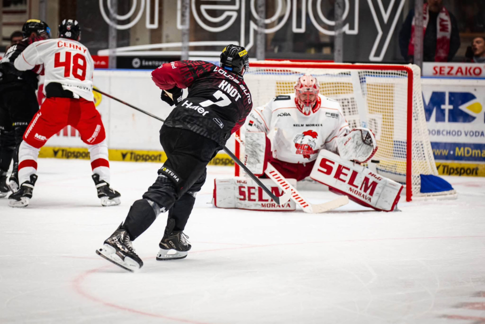 Hokejisté HC Olomouc v domácí premiéře prohráli